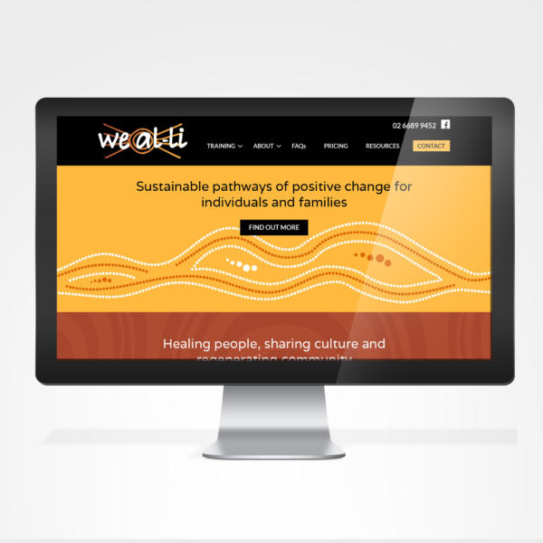 We Al-li Website Design