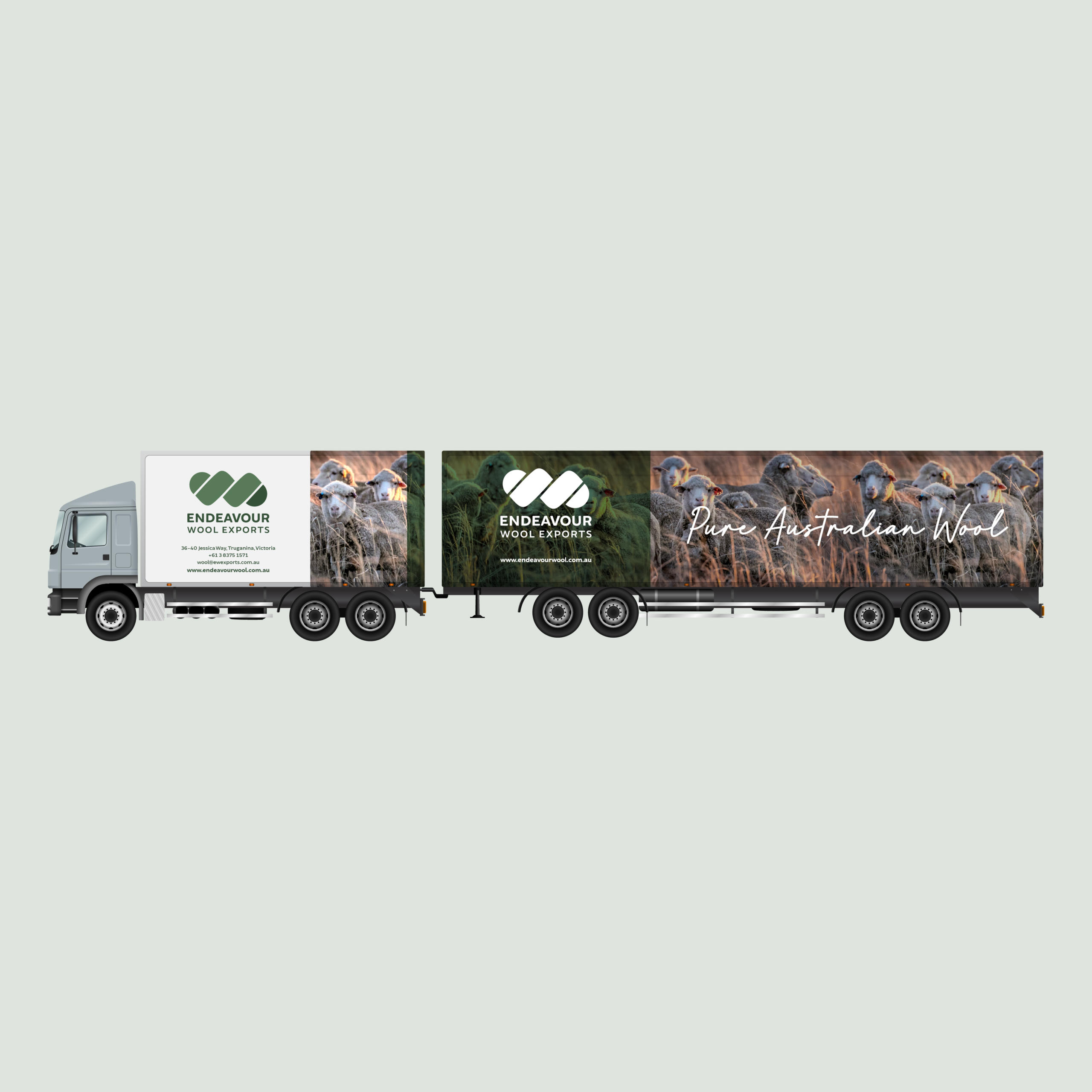 Endeavour Wool Exports Truck Design