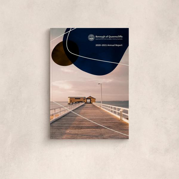 Borough of Queenscliffe Annual Report 2019 Graphic Design, Queenslcliff